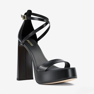 Michael Kors Cami Leather Platform Sandal